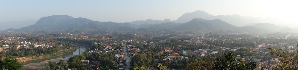 Panorama of Luang Prabang