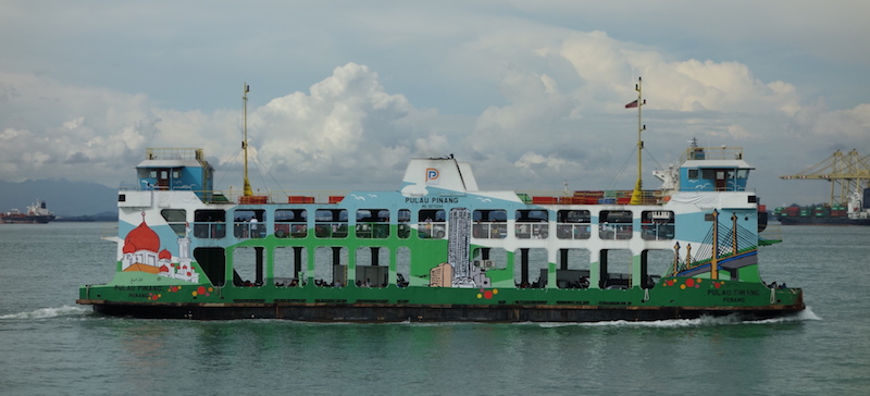 Ferry from Butterworth to Penang