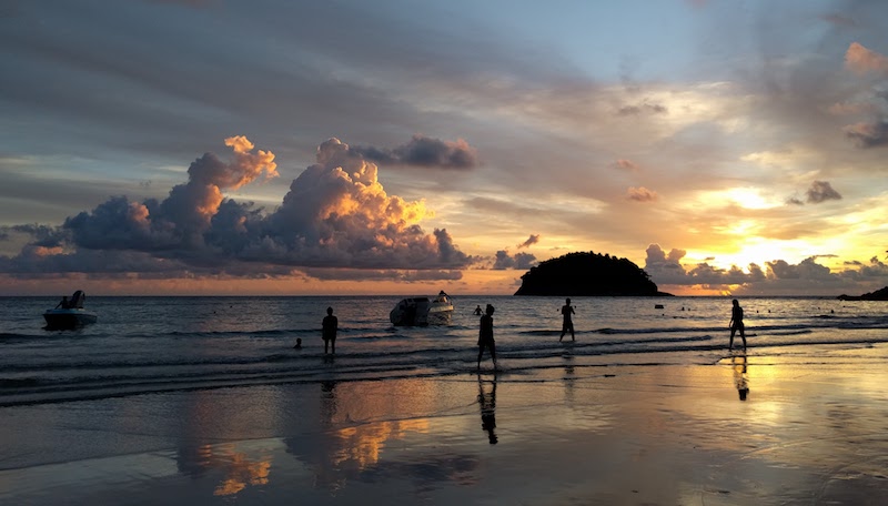 Sunset at Kata Beach